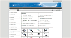 Desktop Screenshot of lente-ingrandimento.it